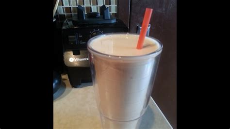 Protein Shake Peanut Butter Banana Protein Powder Milk Health Smoothie How To With Vitamix