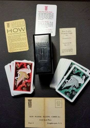 Vintage KEM Playing Cards -- Antique Price Guide Details Page