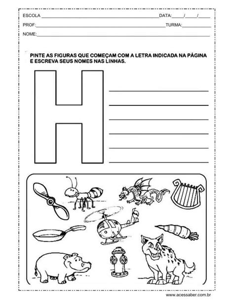 Auto ditado as letras do alfabeto 1º ano Acessaber