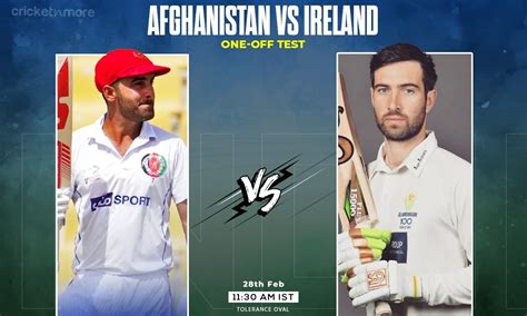 AFG Vs IRE Dream11 Prediction One Off Test Afghanistan Vs Ireland 2024