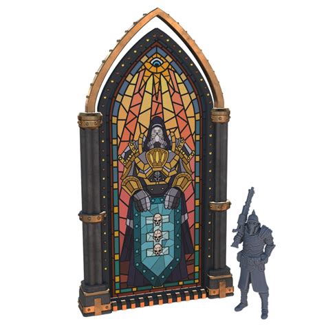 Stained Glass Mural Modular Walls Gothic 3d Printed 15mm 28mm 32mm Ideal For Dungeons And