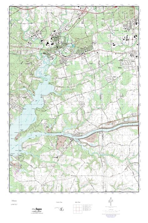 Mytopo Elkton Maryland Usgs Quad Topo Map