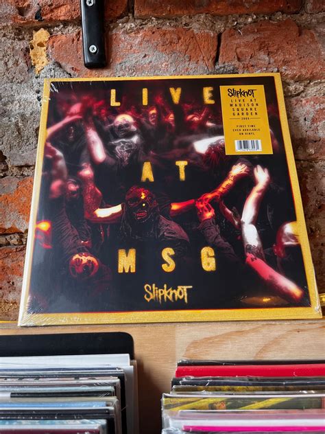 Vinyl Records | Slipknot Live at MSG Vinyl 2LP