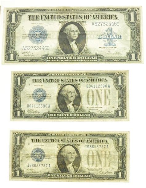 Lot Mit Usa Banknoten Silver Certificate Ab Kaufen Auf Ricardo