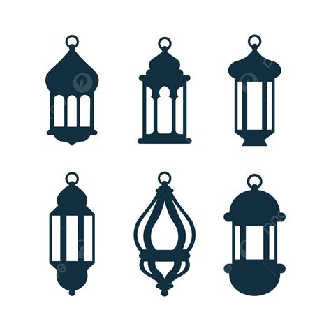 Ramadan Lantern Clipart Hd PNG Set Ramadan Arabic Lantern Icon