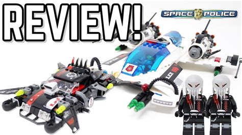 Lego Space Police 5973 Hyperspeed Pursuit Review 2009 Set Youtube