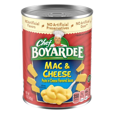 Chef Boyardee Macaroni And Cheese Conagra Foodservice