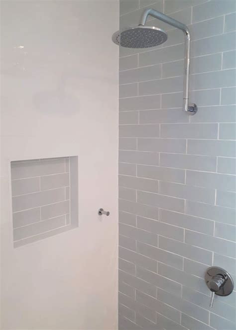 Light Grey Bathroom Renovation Gold Coast Armrock Constructions