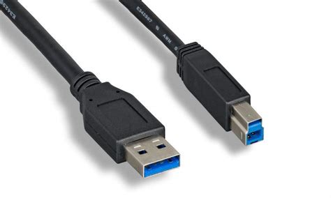 USB 3.0 SuperSpeed A B Cable 10FT