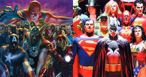 Alex Ross' 5 Best Marvel Covers (& 5 Best DC Covers)