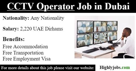 Walk In Interview For CCTV Operator Job In Dubai Dubai Companies In