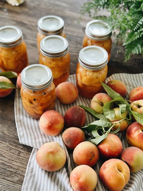 A Honey-spiced Peaches Canning Recipe - Azure Farm