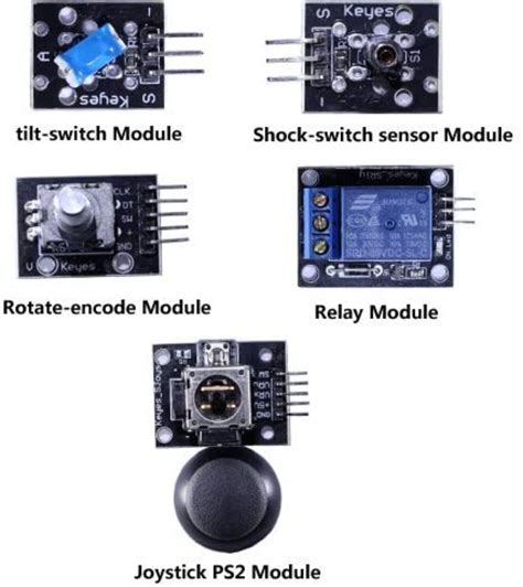 37pcs Sensor Kit for Arduino Online UK- Kunkune