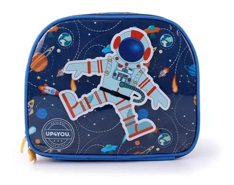 Lancheira Infantil Masculina Up4you Astronauta La37803 Parcelamento