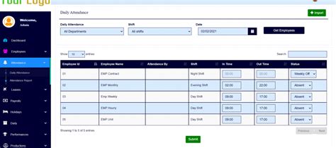 Attendance Management Software, Employee Attendance Software