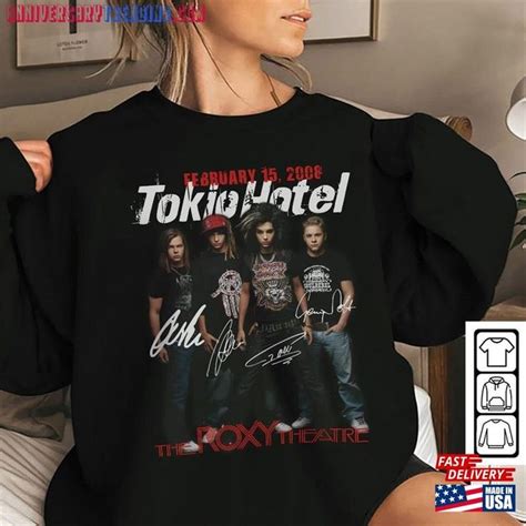 Tokio Hotel Band Music Shirt Concert Merch Classic T Shirt