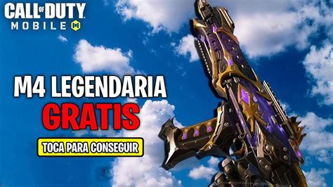 Como Conseguir La M4 LEGENDARIA GRATIS En Cod Mobile YouTube