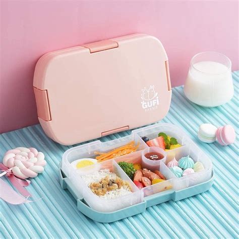 Broodtrommel Voor Kinderen Met Zakken Bento Box Broodtrommel Met 6