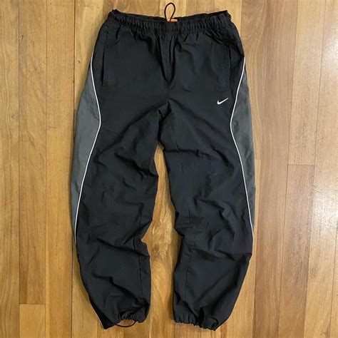 Vintage 2000s Nike Trackpants Super Clean Y2K Depop