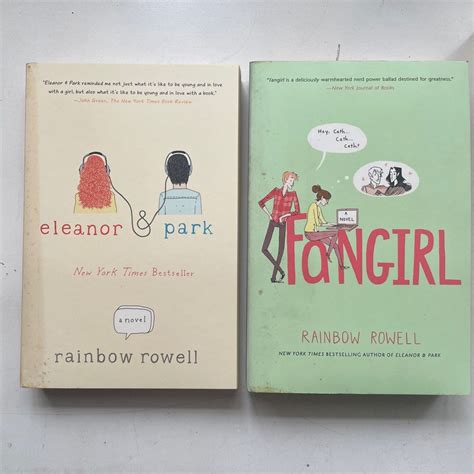 Eleanor And Park And Fan Girl By Rainbow Rowell Hobbies And Toys Books