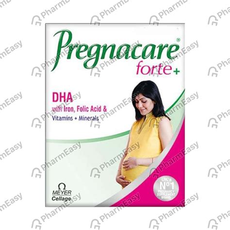 Buy Pregnacare Forte Plus Capsule 30 S Online At Flat 15 OFF PharmEasy