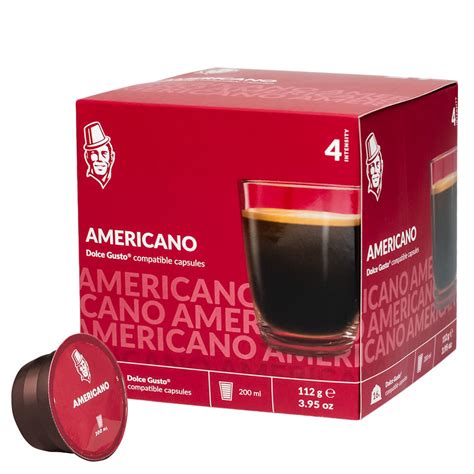 Kaffekapslen Americano Kapsler Til Dolce Gusto For Kr