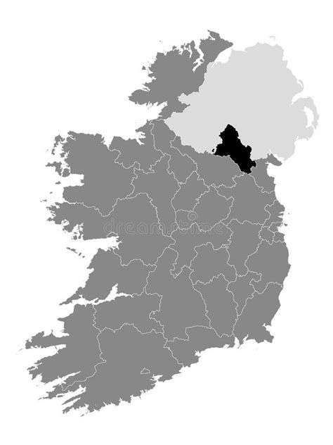 Monaghan County Council Republic of Ireland, Counties of Ireland Map ...