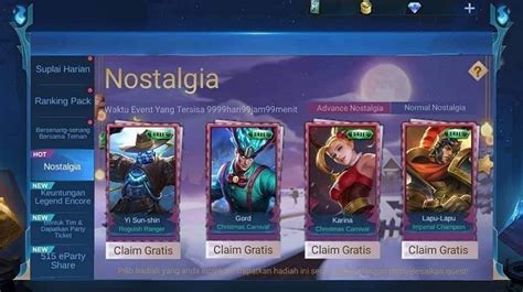 Cara Mendapatkan Skin Permanen Mobile Legend Gratis Terbaru West Java