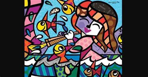 Romero Britto Alphabet Lettering Lettering Alphabet Romero Britto Lettering Alphabet