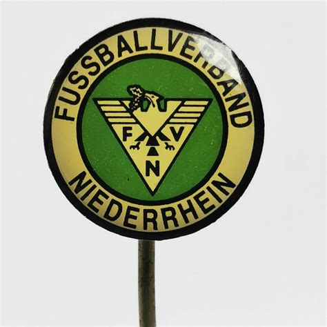 Fussball Anstecknadel Fussballverband Niederrhein Fv Niederrhein Fvn