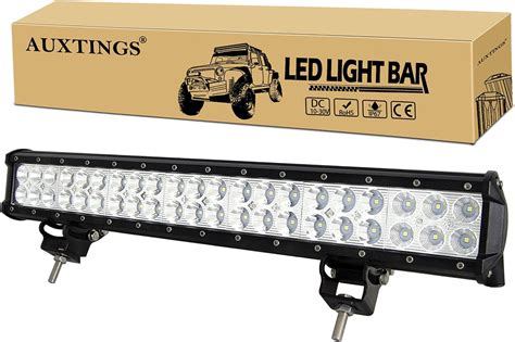 Amazon Auxtings Inch W Led Light Bar Spot Flood Combo Beam