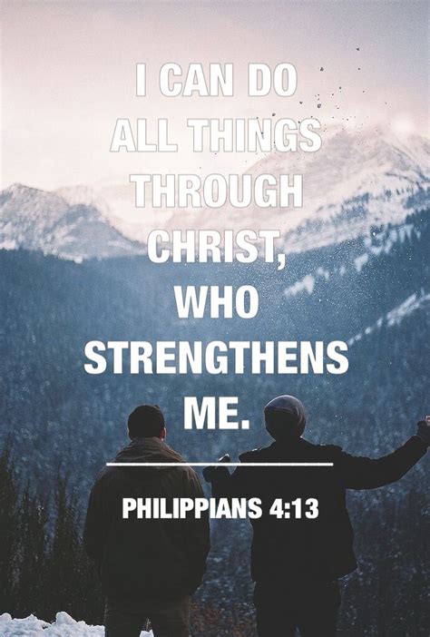 I Can Do All Things Through Christ Who Strengthens Me Faith