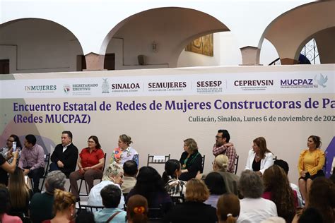 Encabeza Rocha Moya Encuentro Estatal De Redes De Mujeres Constructoras