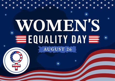 Illustration For Womens Equality Day In The United States On August 26