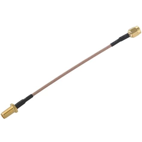 2X(SMA FEMALE TO Male Coaxial Cable Antenna Adapter 11cm M3X6)1810 $14. ...