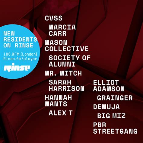 Rinse FM Announce New Residents For October | Clash Magazine Music News