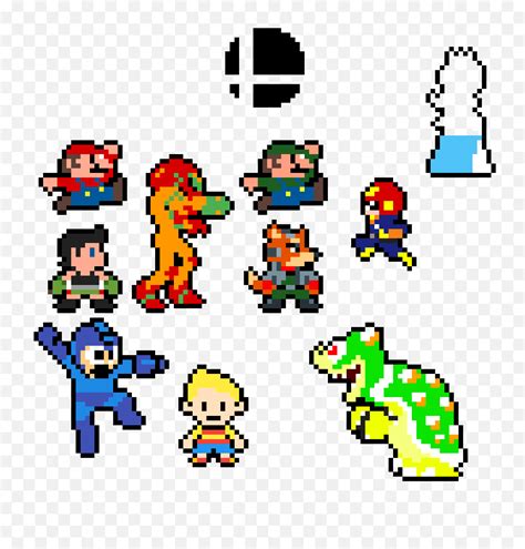 Captain Super Smash Bros Pixel Art Pngcaptain Falcon Png Free