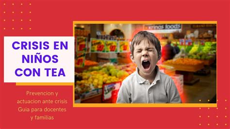 Como Prevenir Y Actuar Ante Una Crisis De Ni Os Con Trastorno De