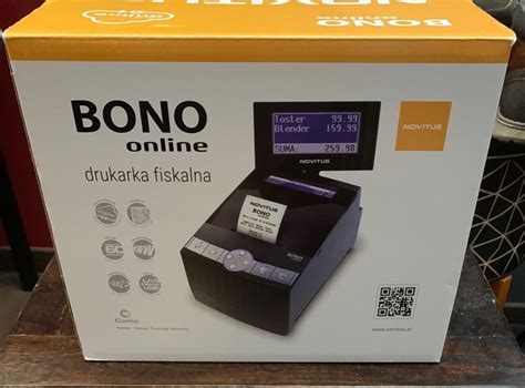 Drukarka Fiskalna Novitus Bono Online Okazja Warszawa Kup Teraz