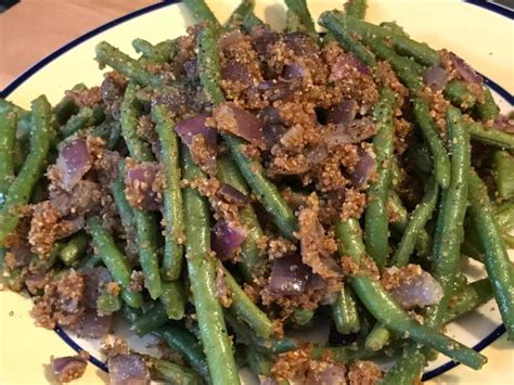 Smoked Almond Garlic Green Beans Fat Free Chef™