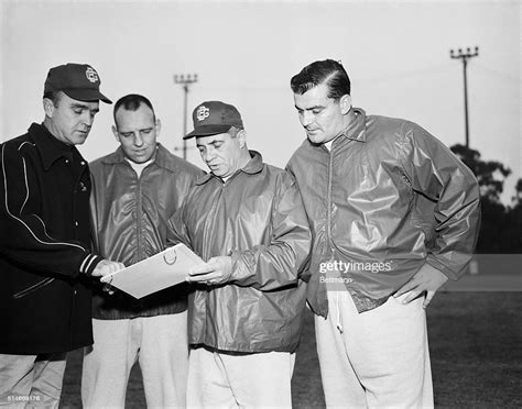 Green Bay Packers coach Vince Lombardi explains plays to the... News ...