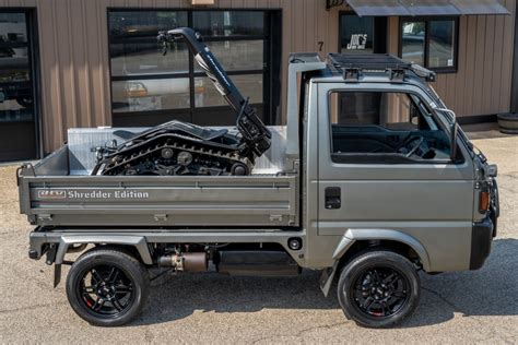 No Reserve: Modified 1992 Honda Acty Attack Pickup 4WD 4-Speed & 2019