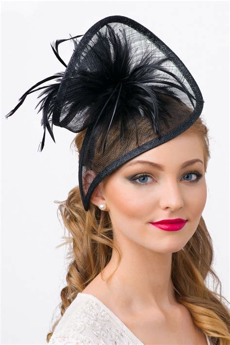 Victoria Fascinator Black Black Fascinator Fascinator Fascinator