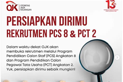 Ojk Buka Pendaftaran Pcs Dan Pct Ini Syarat Dan Cara Daftarnya