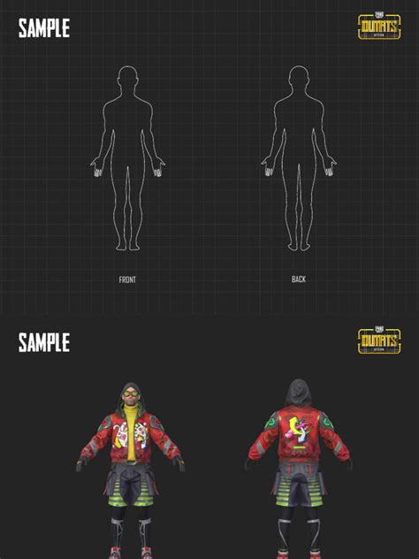 PUBG Mobile Outfits Design | PDF