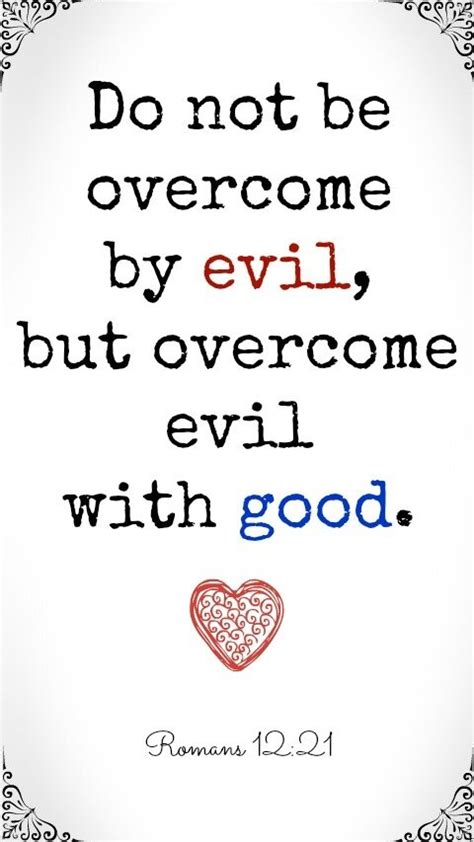 Overcome Evil With Good — Sherri Bratcher