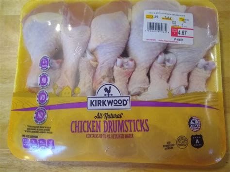 Kirkwood All Natural Chicken Drumsticks Aldi Reviewer