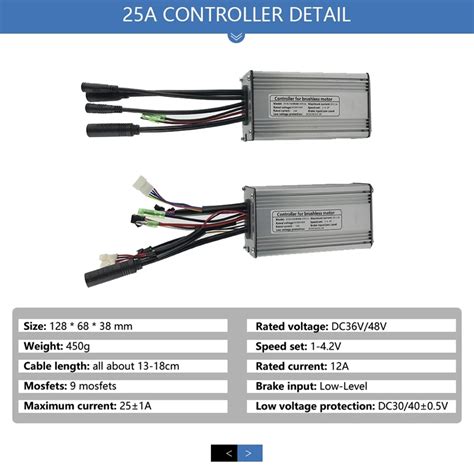 Ebike Motor A Controller With Light Function Emotoer