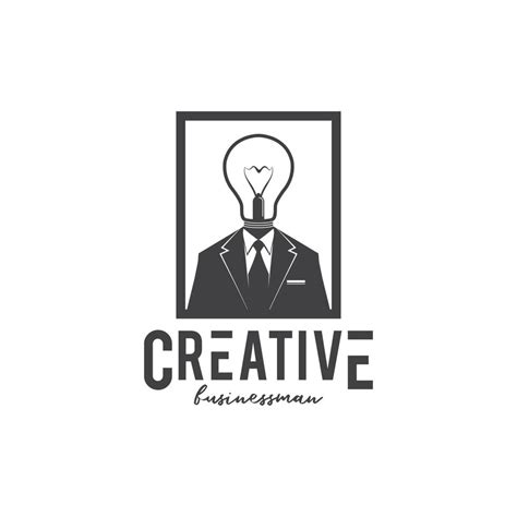 Creative Business Man Logo Design Template Inspiration 14798233 Vector Art at Vecteezy