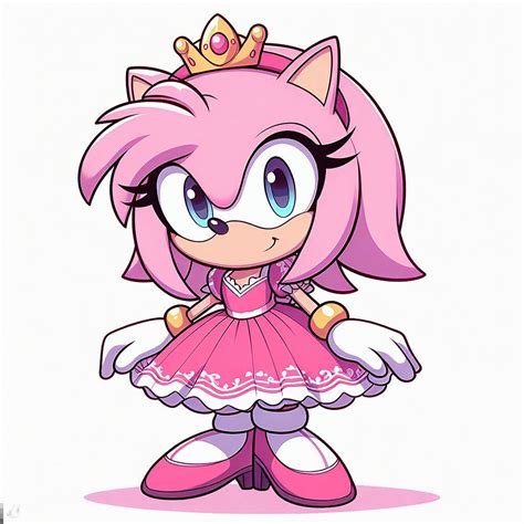 Princess Amy Rose By Bigfanbud123 On Deviantart